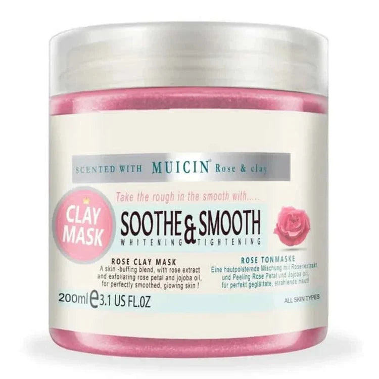 Soothing Rose Pink Clay Mask