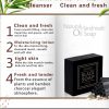 Dr. Rashel Deep Cleansing Bamboo Charcoal Face Black Soap Oil Control Acne Tighten Pure Whitening Soap 100g
