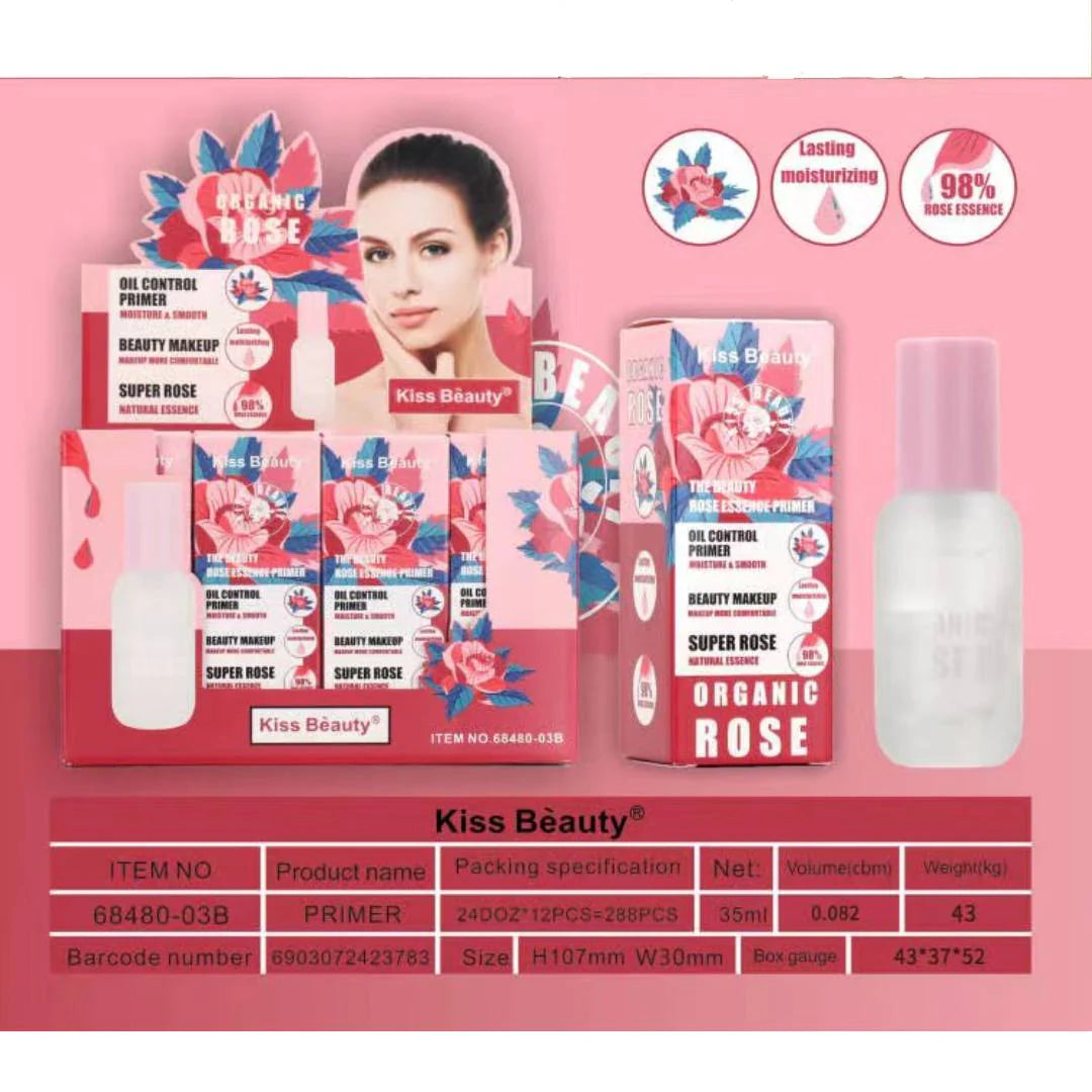 kiss beauty organic rose (primer)