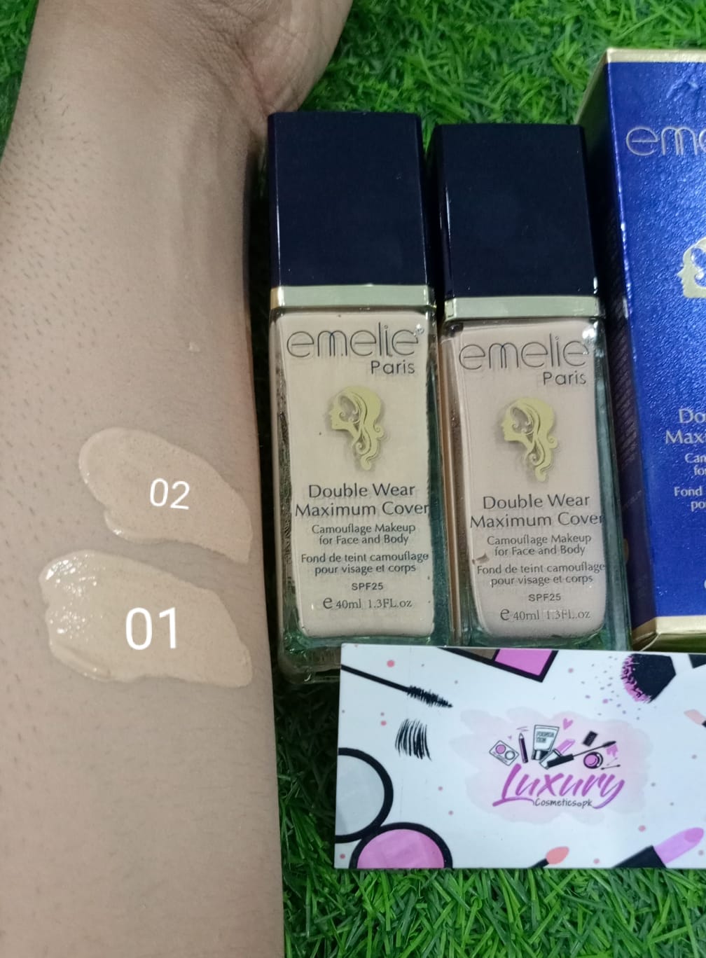 Emelie Super Stay Better Skin Foundation SPF-20