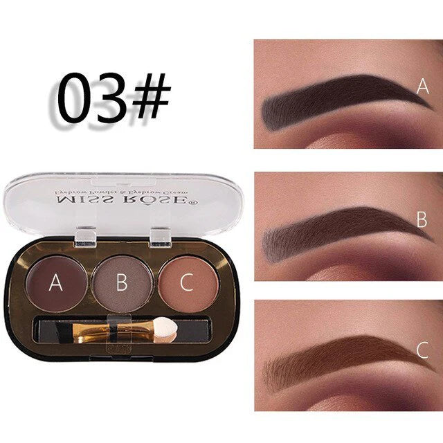 Eyebrow Powder and Cream Palette