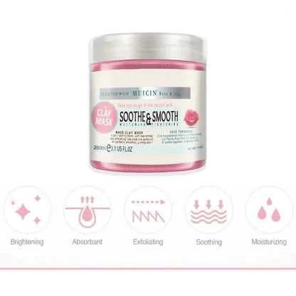 Soothing Rose Pink Clay Mask