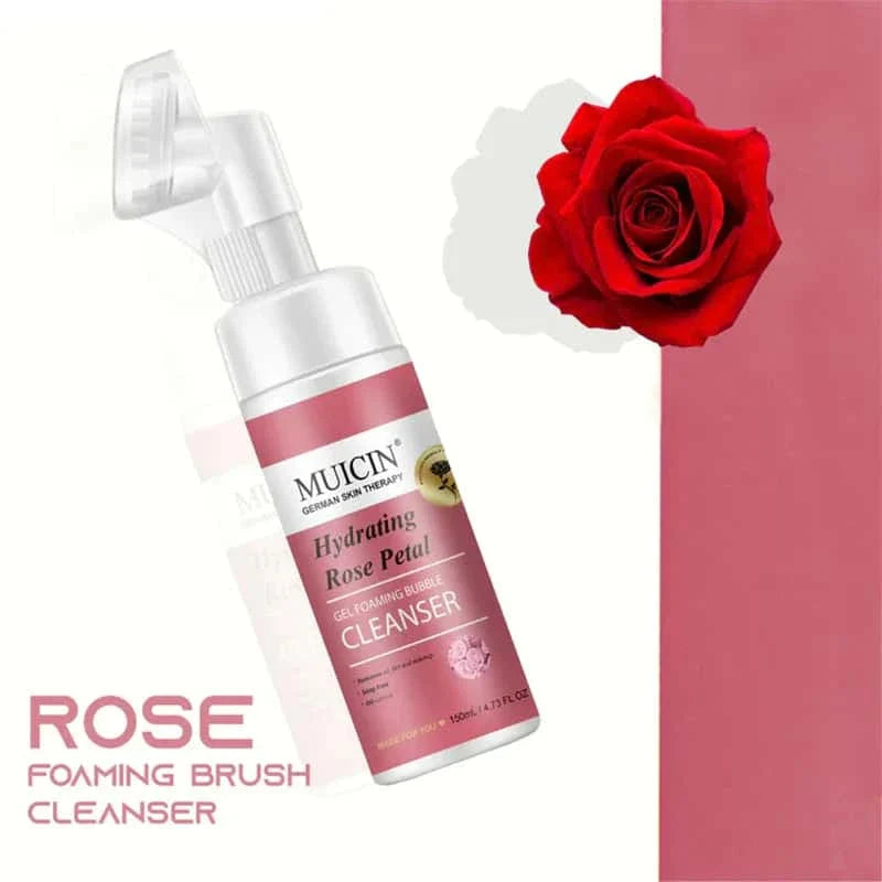 Rose Petal Gel Foaming Bubble Cleanser