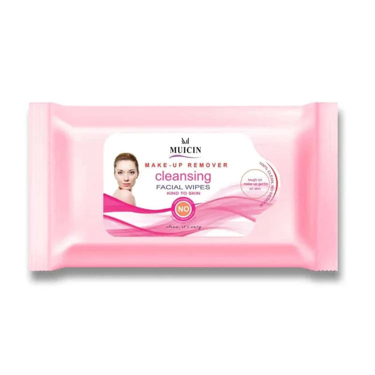 Pink Cleansing Facial Wipes