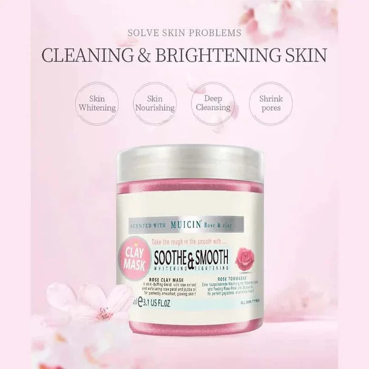 Soothing Rose Pink Clay Mask