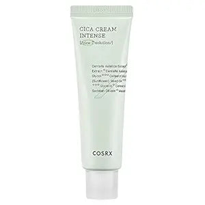 COSRX Pure Fit Cica Intensive Cream 1.7 oz/ 50 mL | For Dry Sensitive Skin, Centella Asiatica Face Moisturizer Recommended for Acne-Prone Skin, Reduce Redness, Not Tested on Animals, Korean Skin Care