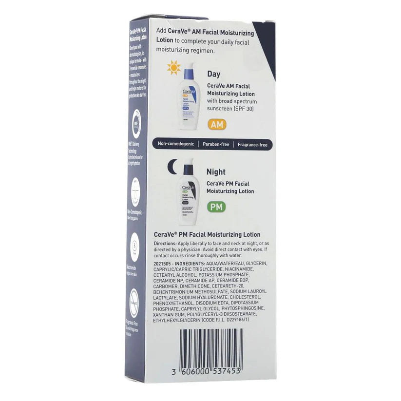 CERAVE FACIAL MOISTURIZING LOTION PM
