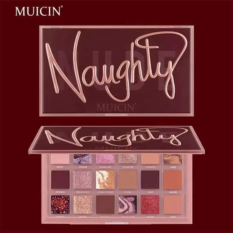 Nude Naughty Eyeshadow Palette - Subtle To Bold Spectrum
