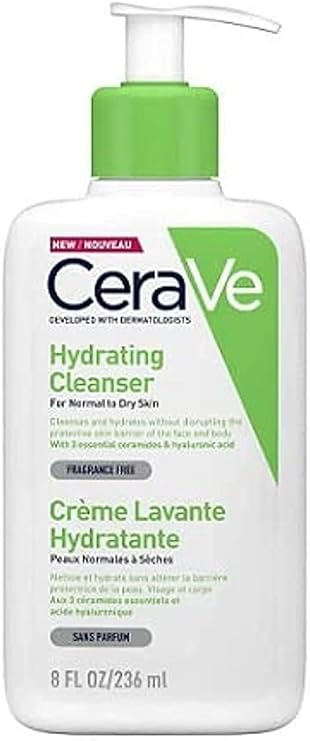CeraVe Hydrating Cleanser For Normal To Dry Skin 236 ml