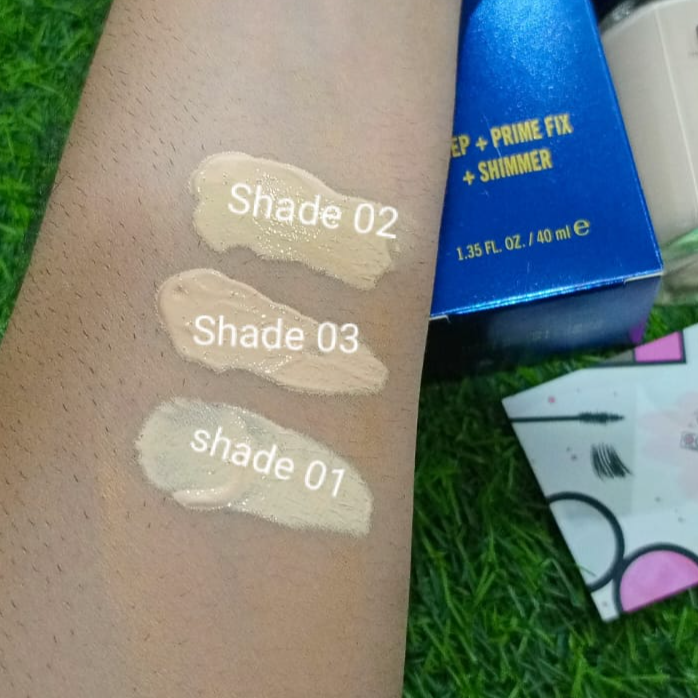 CVB PREP+PRIME+SHIMMER Foundation.