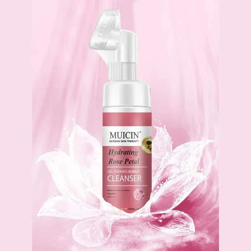 Rose Petal Gel Foaming Bubble Cleanser