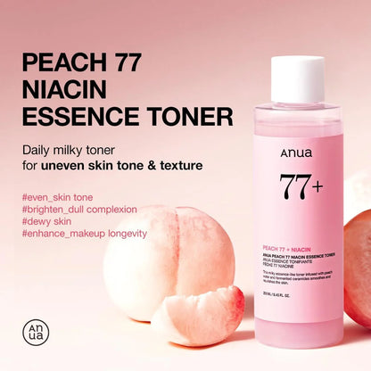 Anua Peach 77% Niacin Essence Toner Save 20%