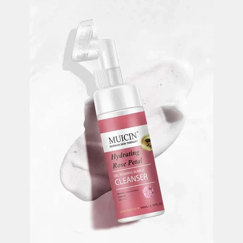 Rose Petal Gel Foaming Bubble Cleanser