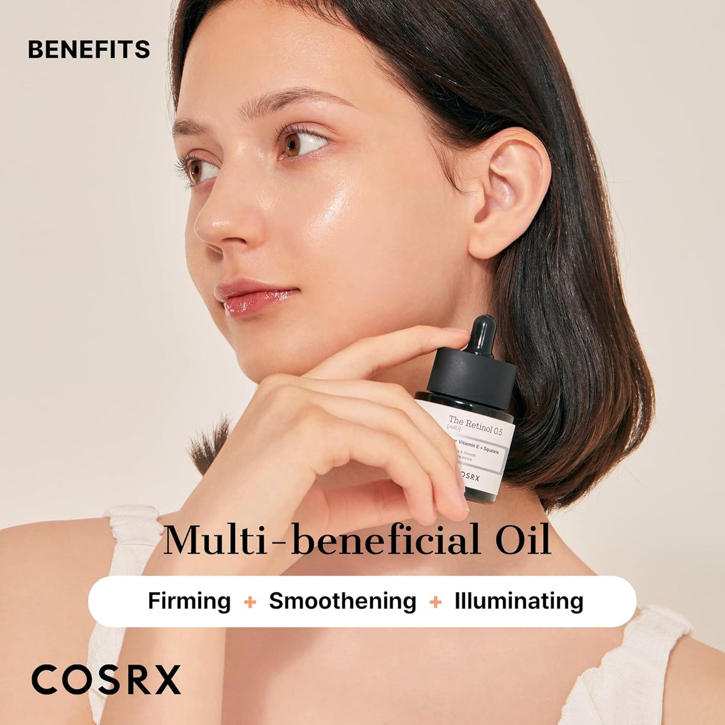 The Retinol 0.5 Oil   0.5% pure retinol booster that deeply nourishes and provides a radiant, anti-aging glow