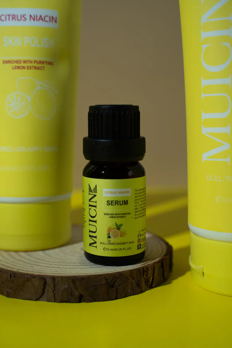Citron Niacin Glow & Blow Facial Kit