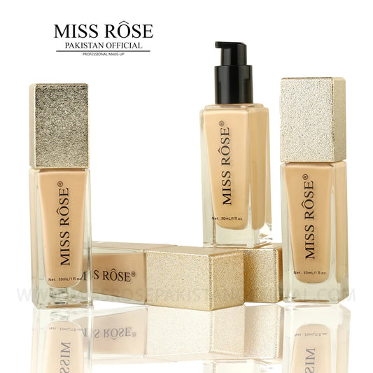 Miss Rose Gilded Cube Foundation