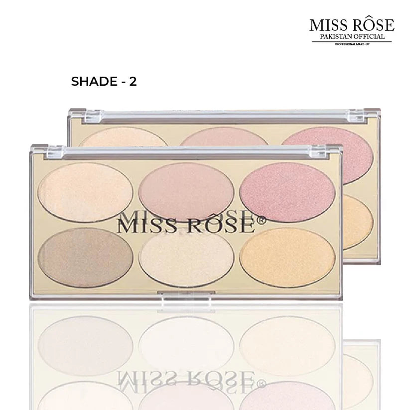 Miss Rose Gilded Ellipse Highlighter Kit