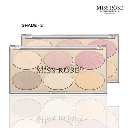Miss Rose Gilded Ellipse Highlighter Kit