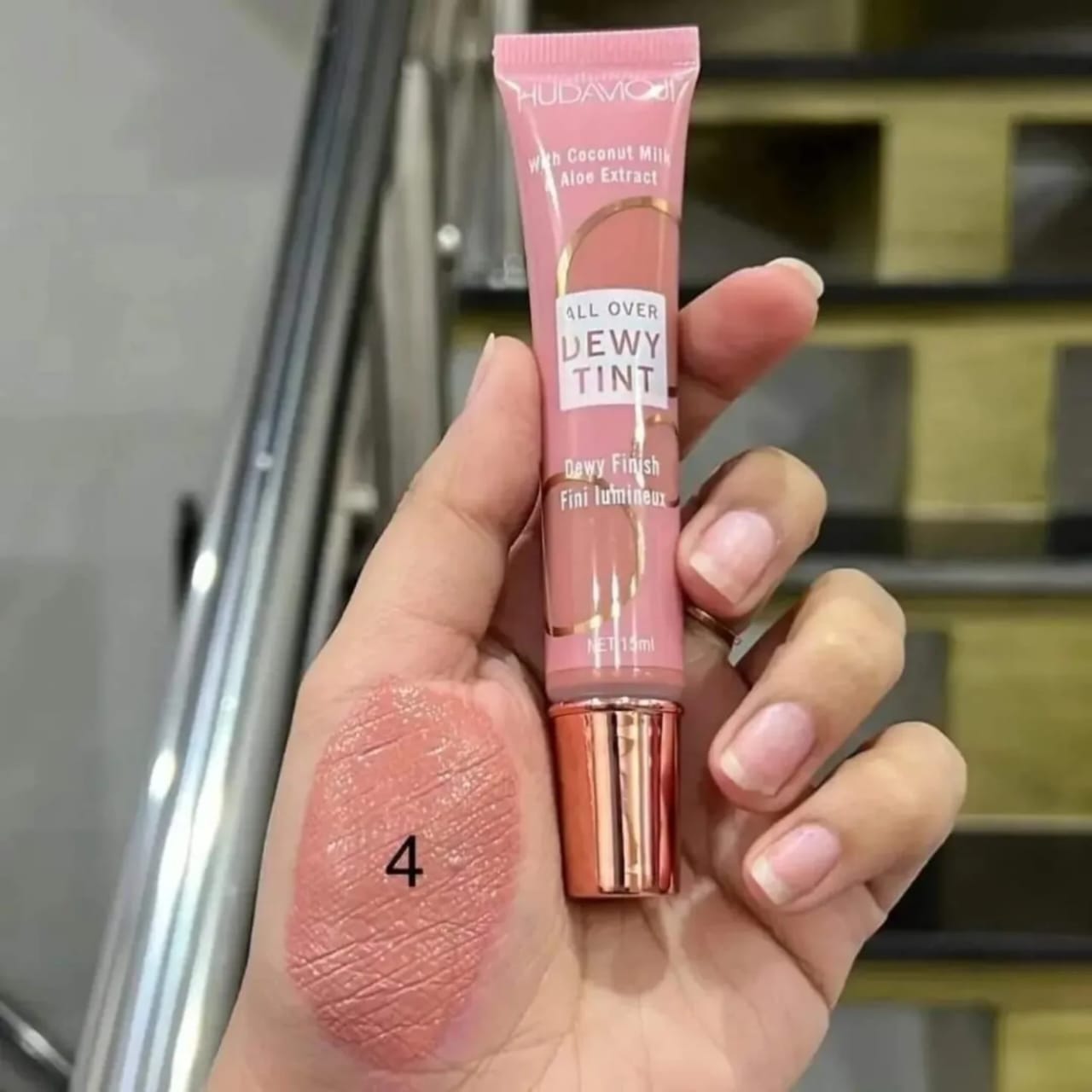Hudamoji Coconut Milk And Aloe Extract All Over Dewy Tint 6Pcs Set