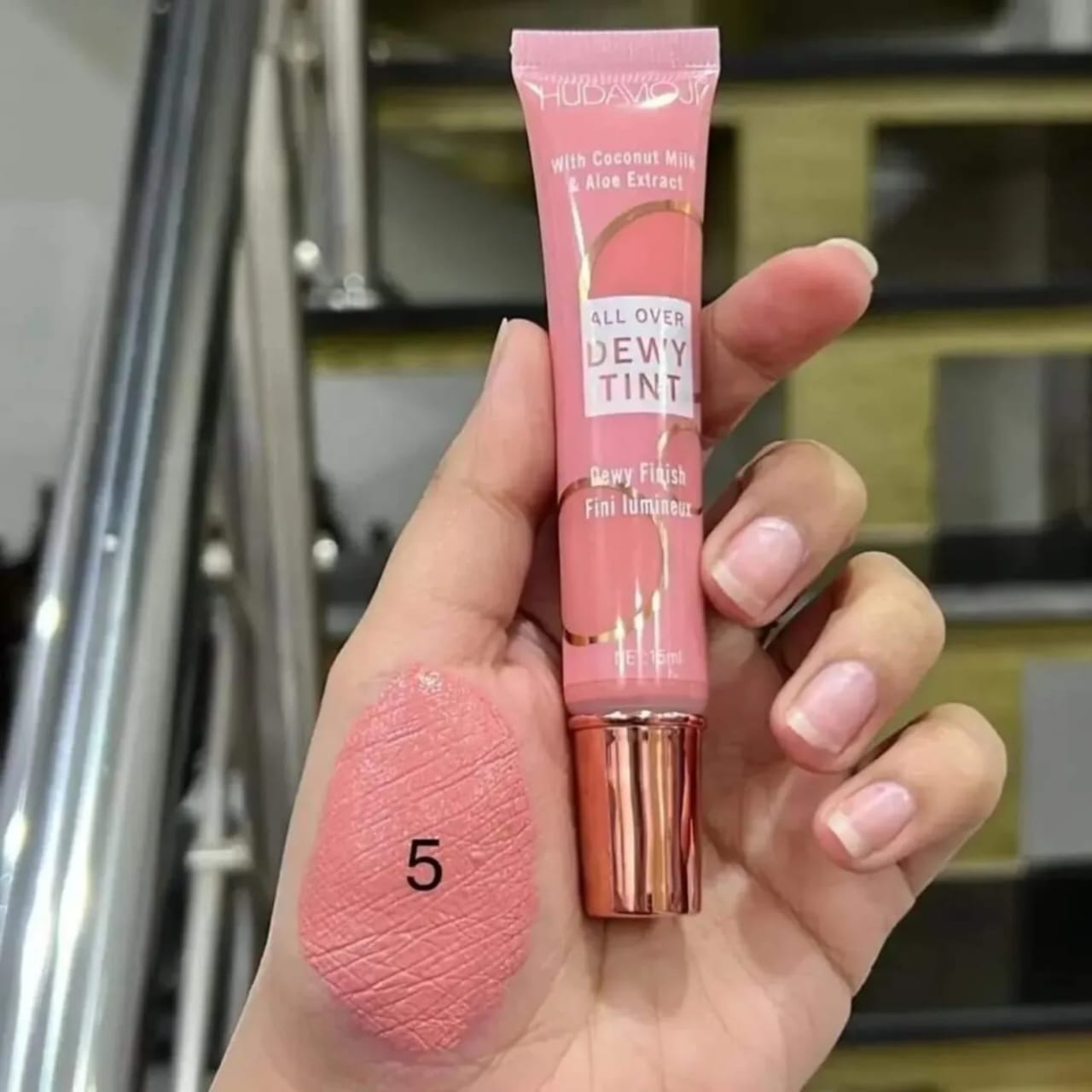 Hudamoji Coconut Milk And Aloe Extract All Over Dewy Tint 6Pcs Set