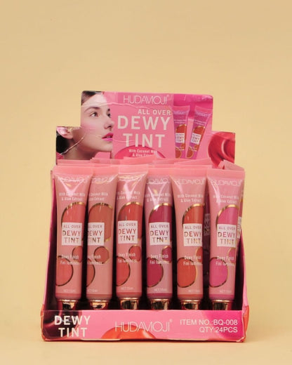 Hudamoji Coconut Milk And Aloe Extract All Over Dewy Tint 6Pcs Set