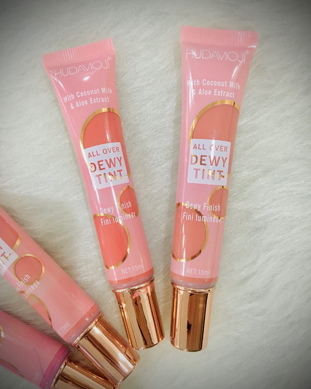 Hudamoji Coconut Milk And Aloe Extract All Over Dewy Tint 6Pcs Set