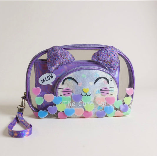 3 in 1 Emoji Makeup bags