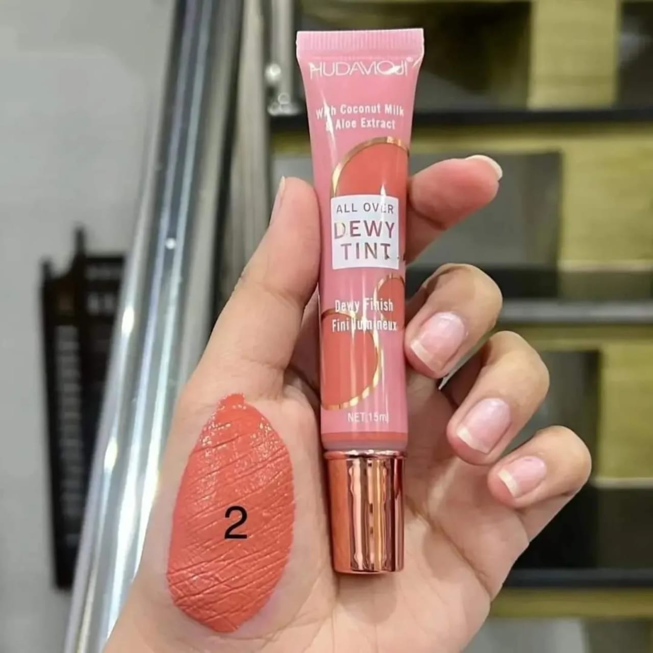 Hudamoji Coconut Milk And Aloe Extract All Over Dewy Tint 6Pcs Set