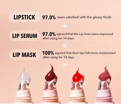 Huda moji 6 pcs New Viral lip Gloss