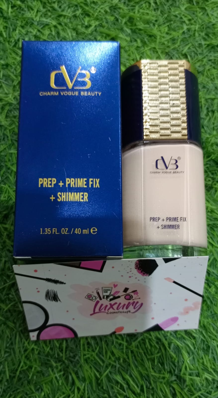 CVB PREP+PRIME+SHIMMER Foundation.