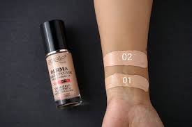 Emelie derma makeup cover foundation