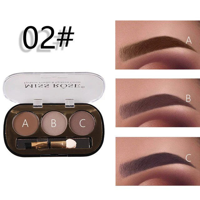Eyebrow Powder and Cream Palette