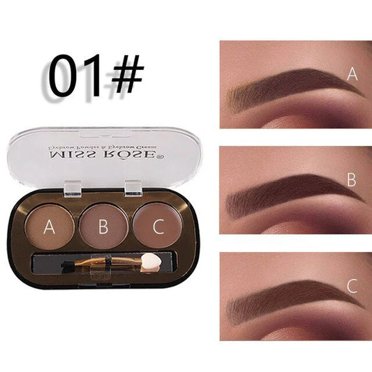 Eyebrow Powder and Cream Palette