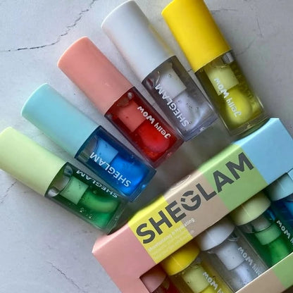 Sheglam lip oil (pack of 6)